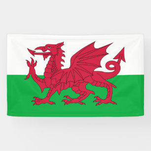 Bannière drapeau du Pays de Galles