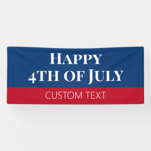 Bannière du 4 juillet