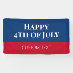 Bannière du 4 juillet