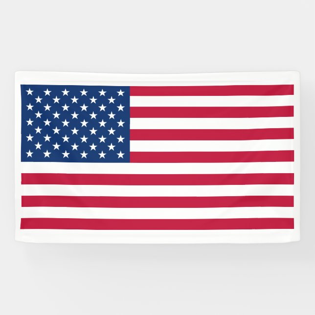 Bannière du drapeau américain (Horizontal)