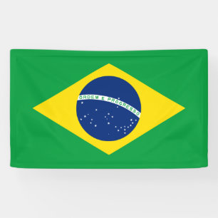 Bannière du drapeau brésilien
