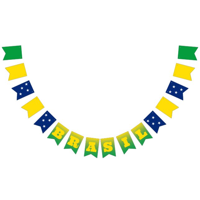 Bannière du drapeau du Brésil (Tout)