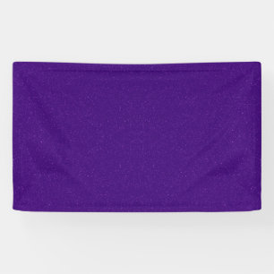 Bannière en tissu pailleté violet personnalisée