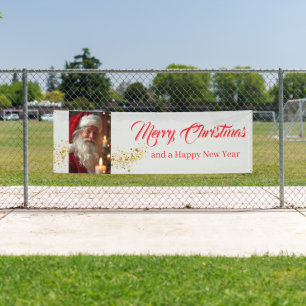 Bannière extérieure Père Noël Joyeux Noël