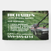 Bannière Gardener Lawn Care and Maintenance