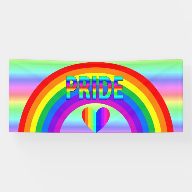 Bannière Gay Rainbow Pride (Horizontal)