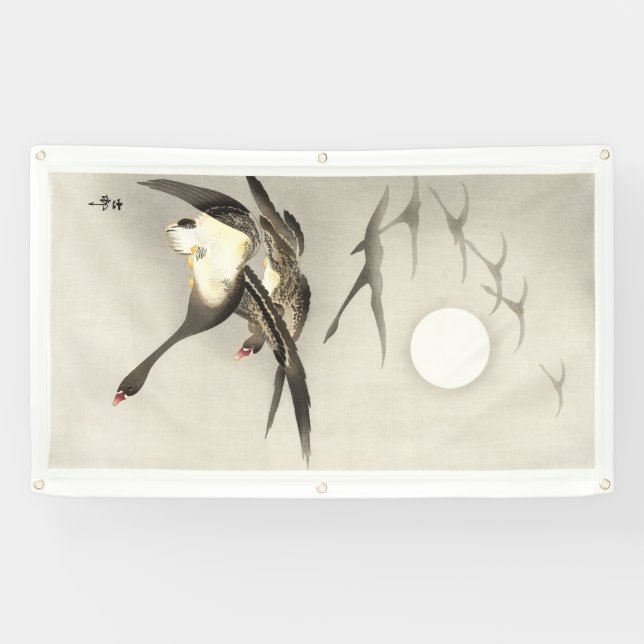 Bannière IMPRIMANTE JAPONAISE DE VOL ET DE PLEINE  (Horizontal)