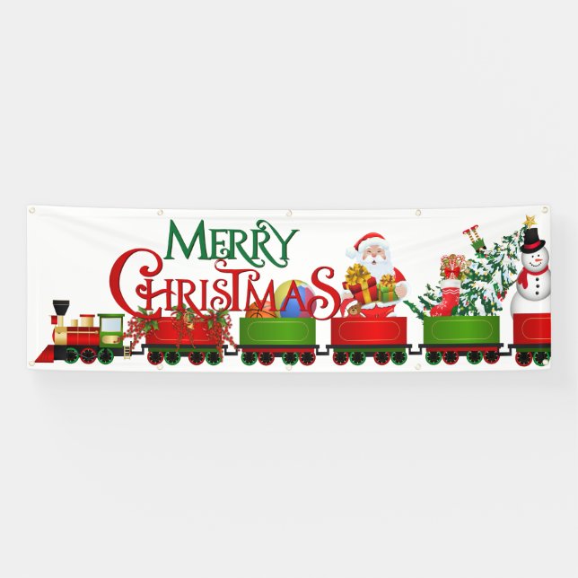Bannière intérieure extérieure personnalisée - Joy (Horizontal)