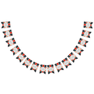 Bannière l'épousant royale d'étamine de Harry et