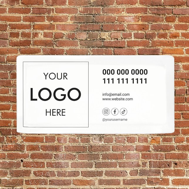 Bannière Logo Simple Professionnel (Créateur téléchargé)