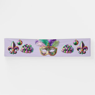 Bannière Mardi Gras