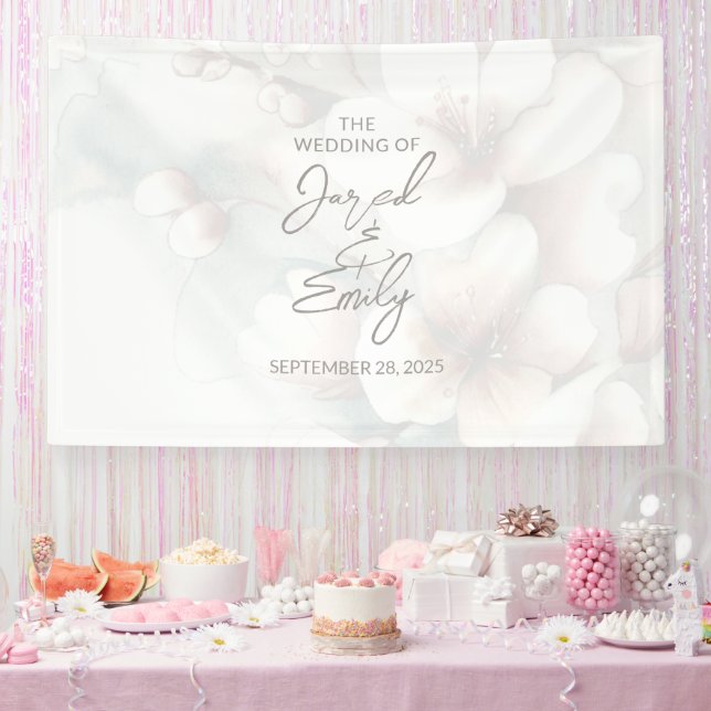 Bannière Mariage Cherry Blossom (Fête)