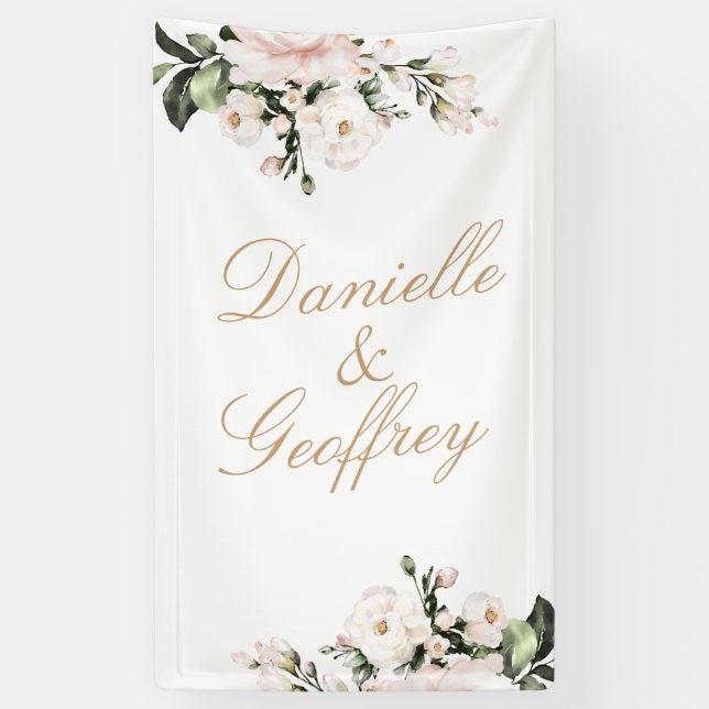 Bannière Mariage de bienvenue - Chloe (Vertical)