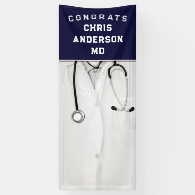Bannière Médicale de diplôme d'études (Vertical)
