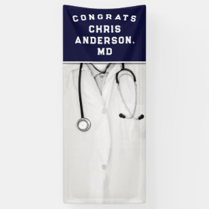 Bannière Médicale de diplôme d'études