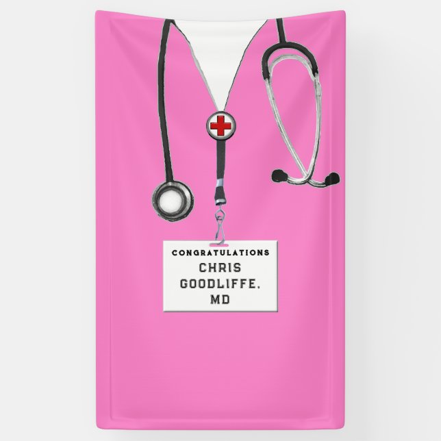 Bannière Médicale de diplôme d'études (Vertical)