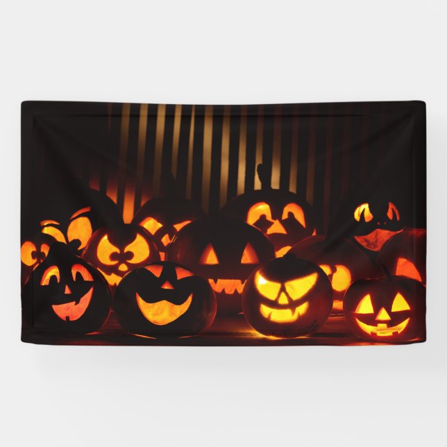 Bannière murale d'Halloween (Horizontal)