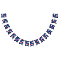 Bannière patriotique drapeaux