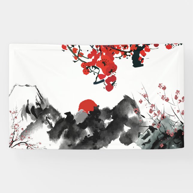 Bannière paysage japonais (Horizontal)