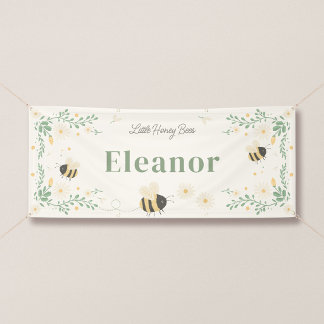 Bannière personnalisée d'anniversaire Little Honey