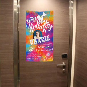 Bannière personnalisée de porte de croisière Joyeu