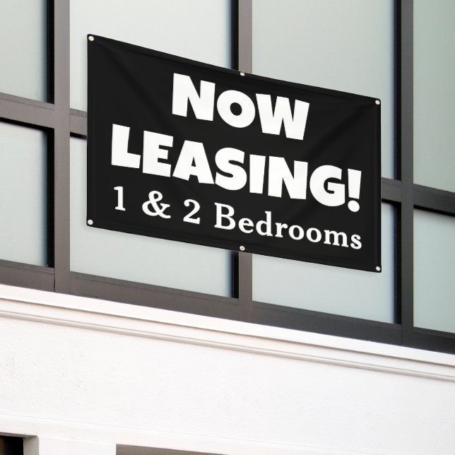 Bannière personnalisée maintenant louée (Bâtiment extérieur)