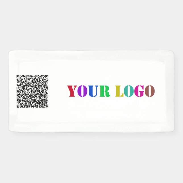 Bannière promotionnelle de votre logo d'entreprise (Horizontal)