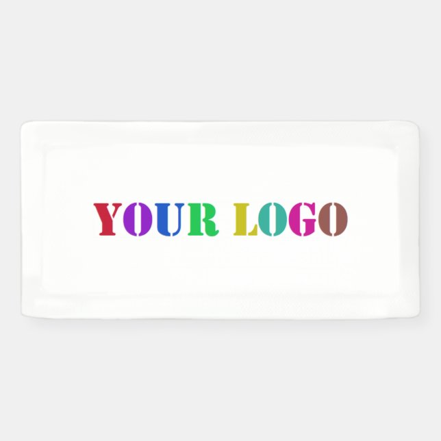 Bannière promotionnelle du logo de l'entreprise pe (Horizontal)