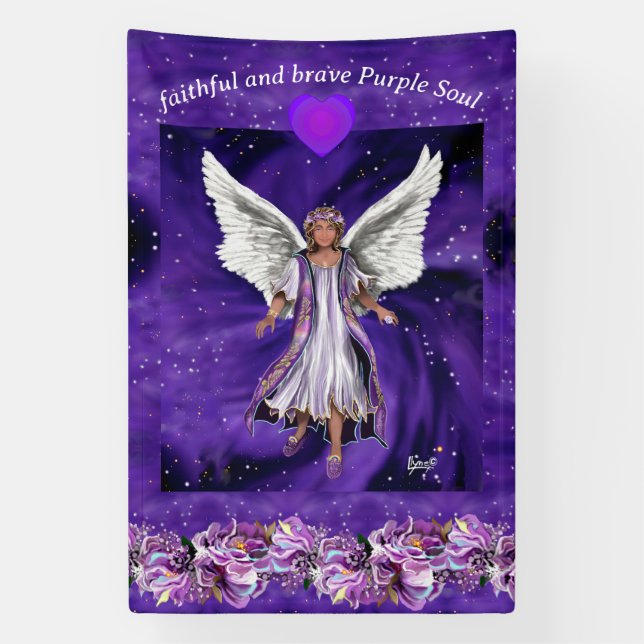 Bannière Purple Soul (Verticale)