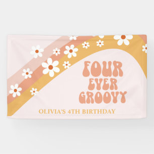 Bannière quatre fois Super Retro Daisy 4e annivers