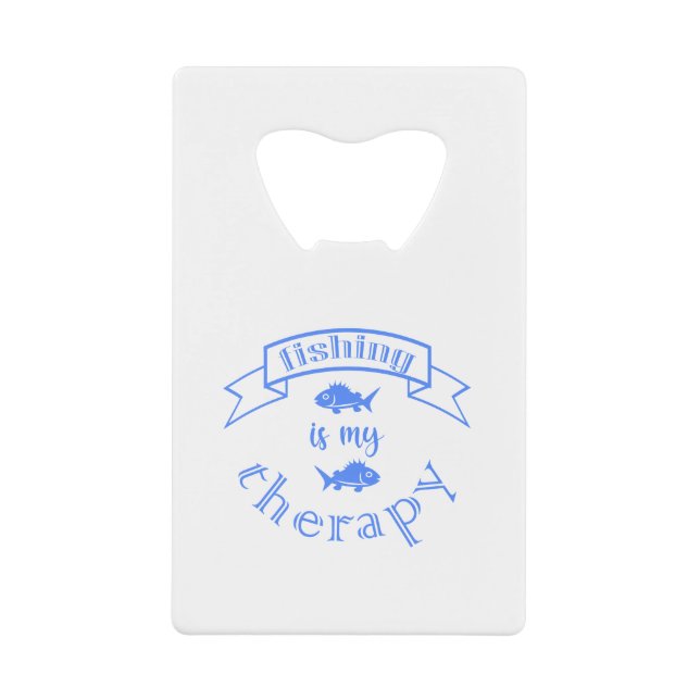 Bannière ruban La pêche est ma thérapie (Devant)