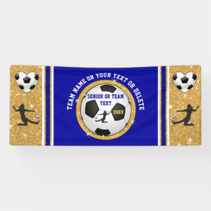 Bannière Super Cute Girls pour l'équipe de footbal