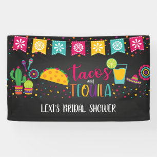 Bannière Tacos et Tequila - noir