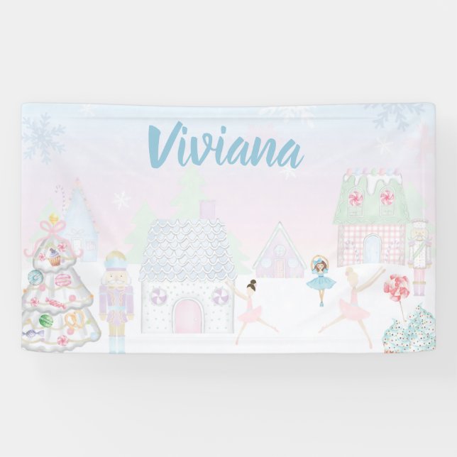 Bannière "Terre des sucreries" (Horizontal)