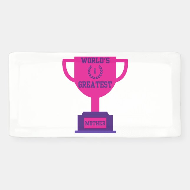 Bannière vinyle 2x1 pour la fête des mères la plus (Horizontal)