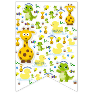 Bannière Wild One First Birthday Bund