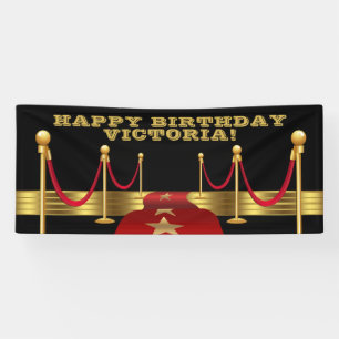 Bannières d'anniversaire Hollywood