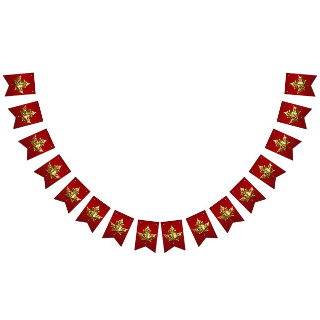Bannières de la fête du Canada Décorations de l'éq (Tout)
