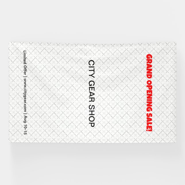 Bannières de voiture personnalisées | PVC extérieu (Horizontal)