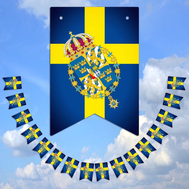 Bannières du Parti Suédois, Drapeau Suédois / Mari (Créateur téléchargé)