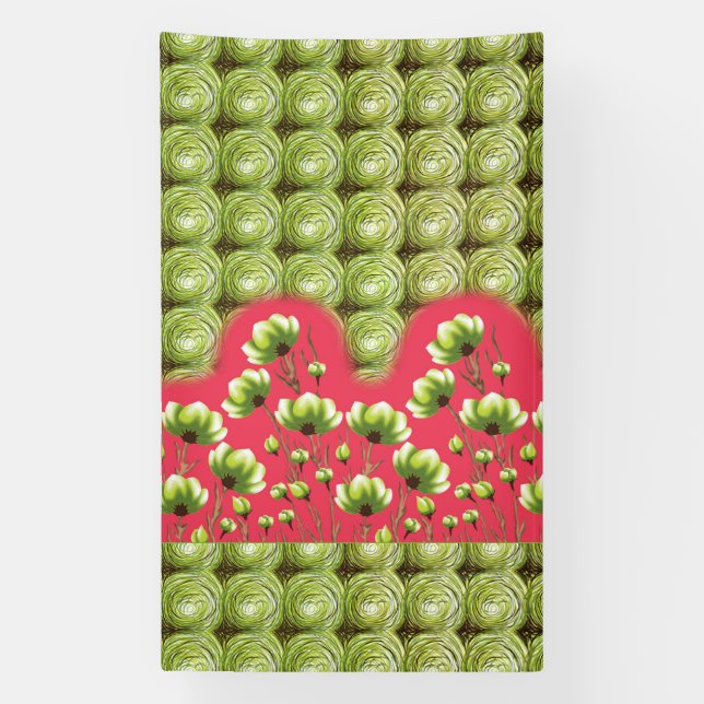 Bannières en vinyle pour entreprises. Pas chères.  (Verticale)