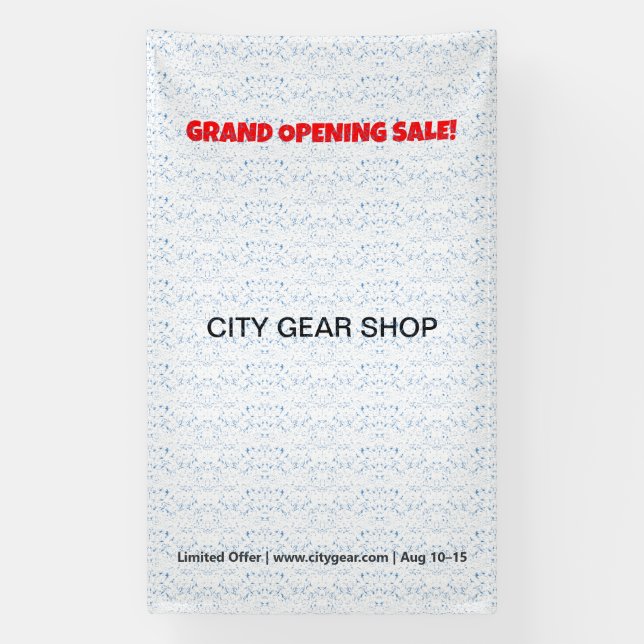 Bannières en vinyle pour l'extérieur à bas prix •  (Verticale)