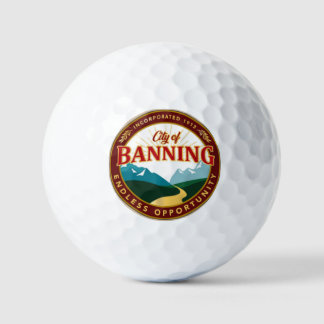BANNING CALIFORNIA GOLF BALLS