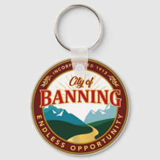 BANNING CALIFORNIA KEYCHAIN