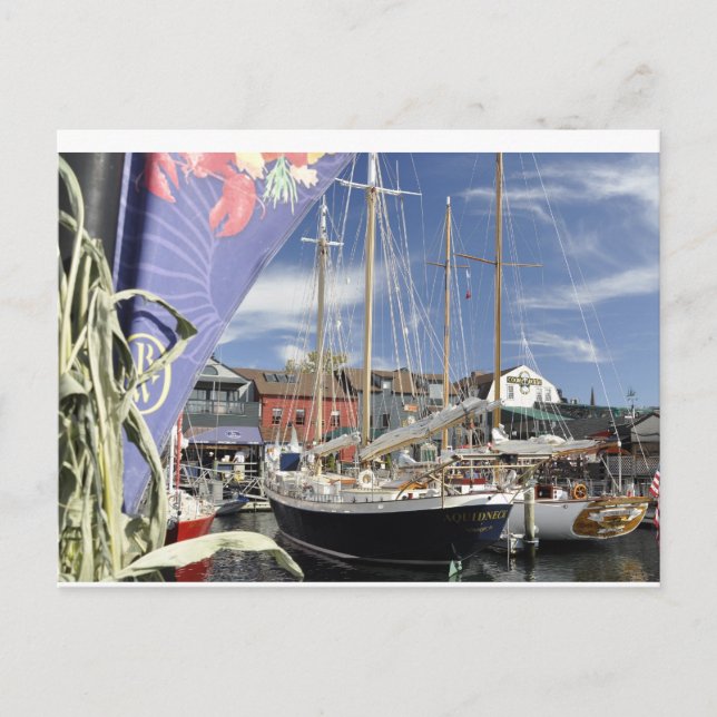 Bannisters wharf postcard (Front)