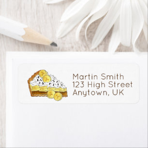 Banoffe Banana Toffee Pie Slice UK British Food