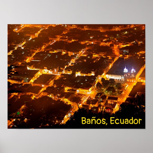 Banos, Ecuador Poster (Front)