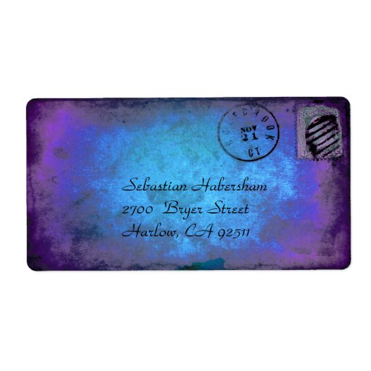 Banport Danville Customizable Shipping Label