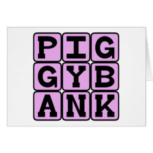 Banque Piggy, Détenteur De Pièce