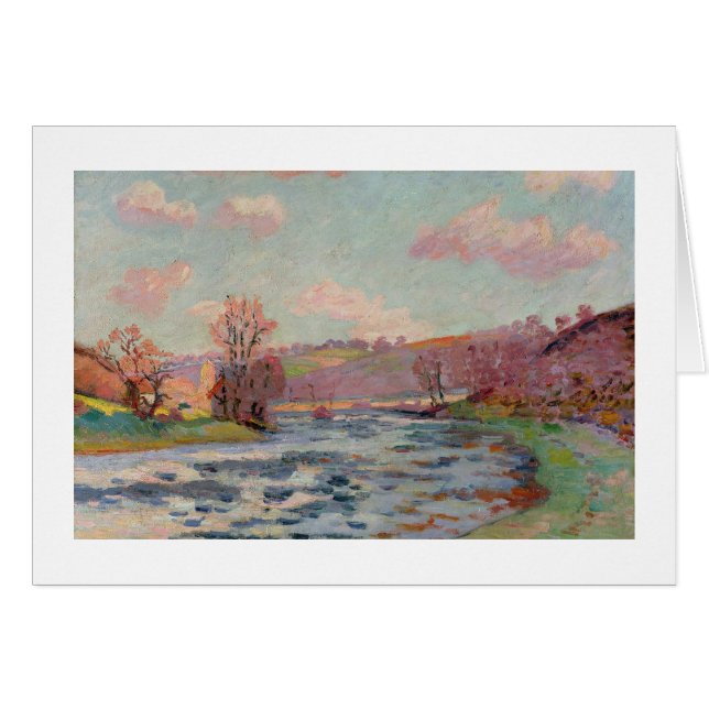 Banques de la Creuse, Limousin, c.1912 (huile sur (Devant horizontal)